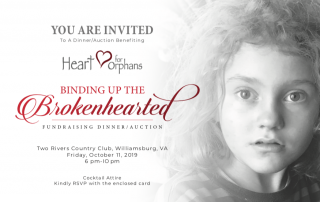 Heart For Orphans Invite